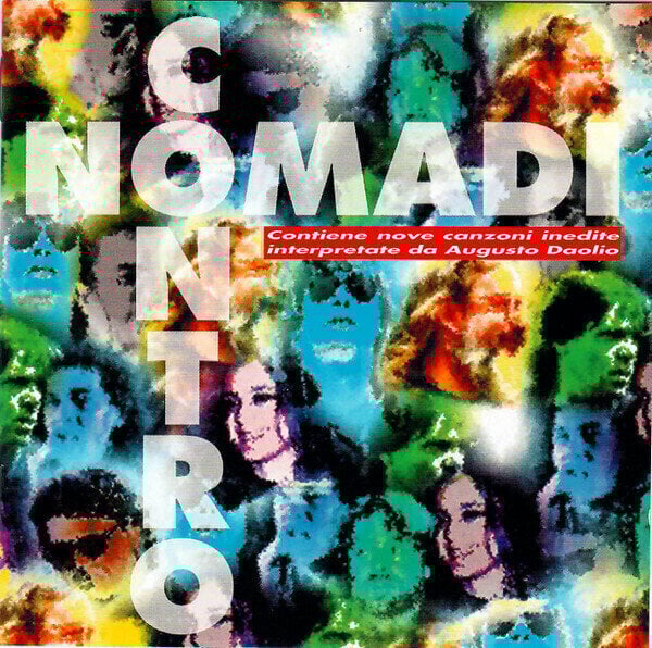 Disco in vinile Nomadi - Contro (Indie Exclusive) (Limited Edition) (Blue Coloured) (LP)