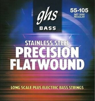 Žice za bas gitaru GHS Precision Flatwound 3050 Žice za bas gitaru - 1