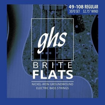 Cordes de basses GHS Brite Flats 3070 Cordes de basses - 1