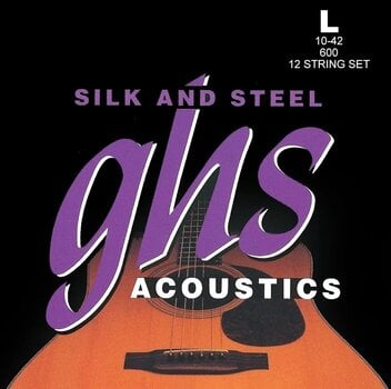 Žice za akustičnu gitaru GHS Silk and Steel 600 Žice za akustičnu gitaru - 1