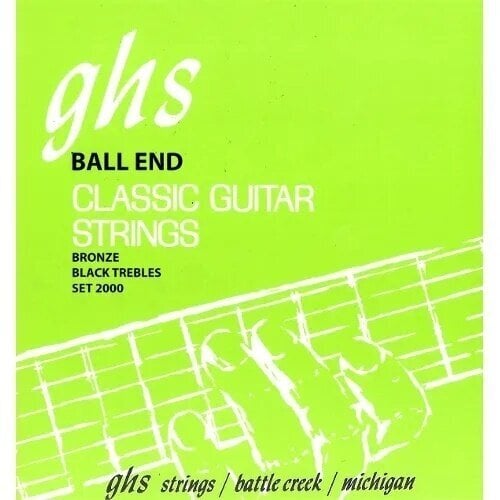 Nylon Konzertgitarren Saiten GHS Silver Alloy Nylon Konzertgitarren Saiten