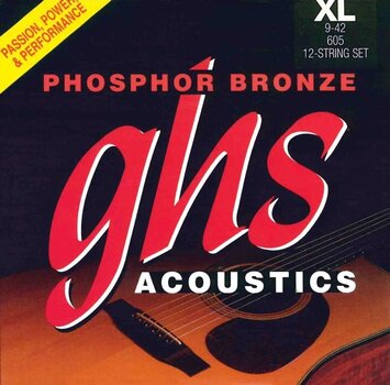 Cordes de guitares acoustiques GHS PB 605 Cordes de guitares acoustiques - 1