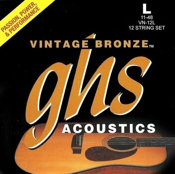 Cordes de guitares acoustiques GHS Vintage Bronze Cordes de guitares acoustiques - 1