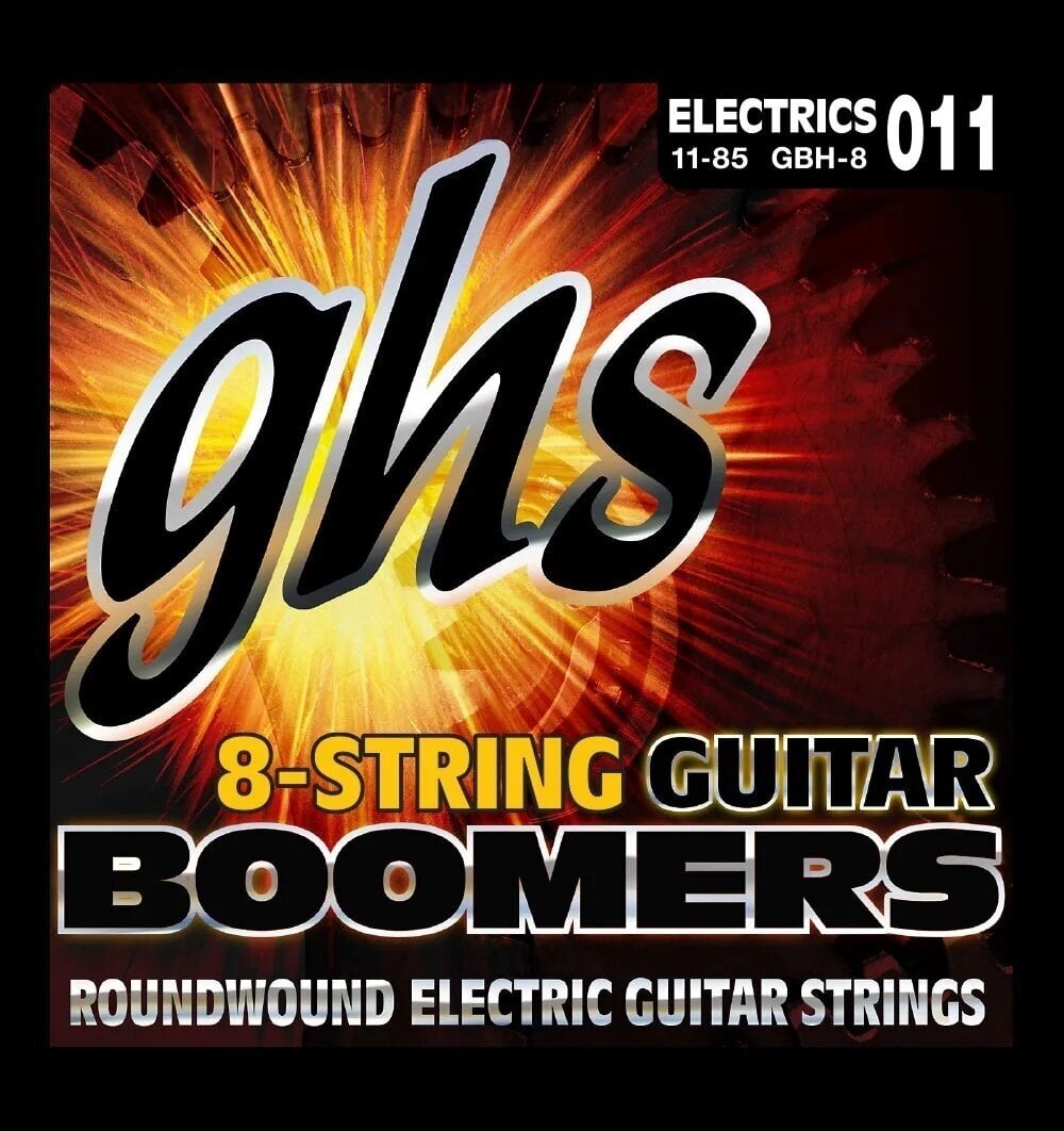 Струни для електрогітари GHS GB GB8H Струни для електрогітари