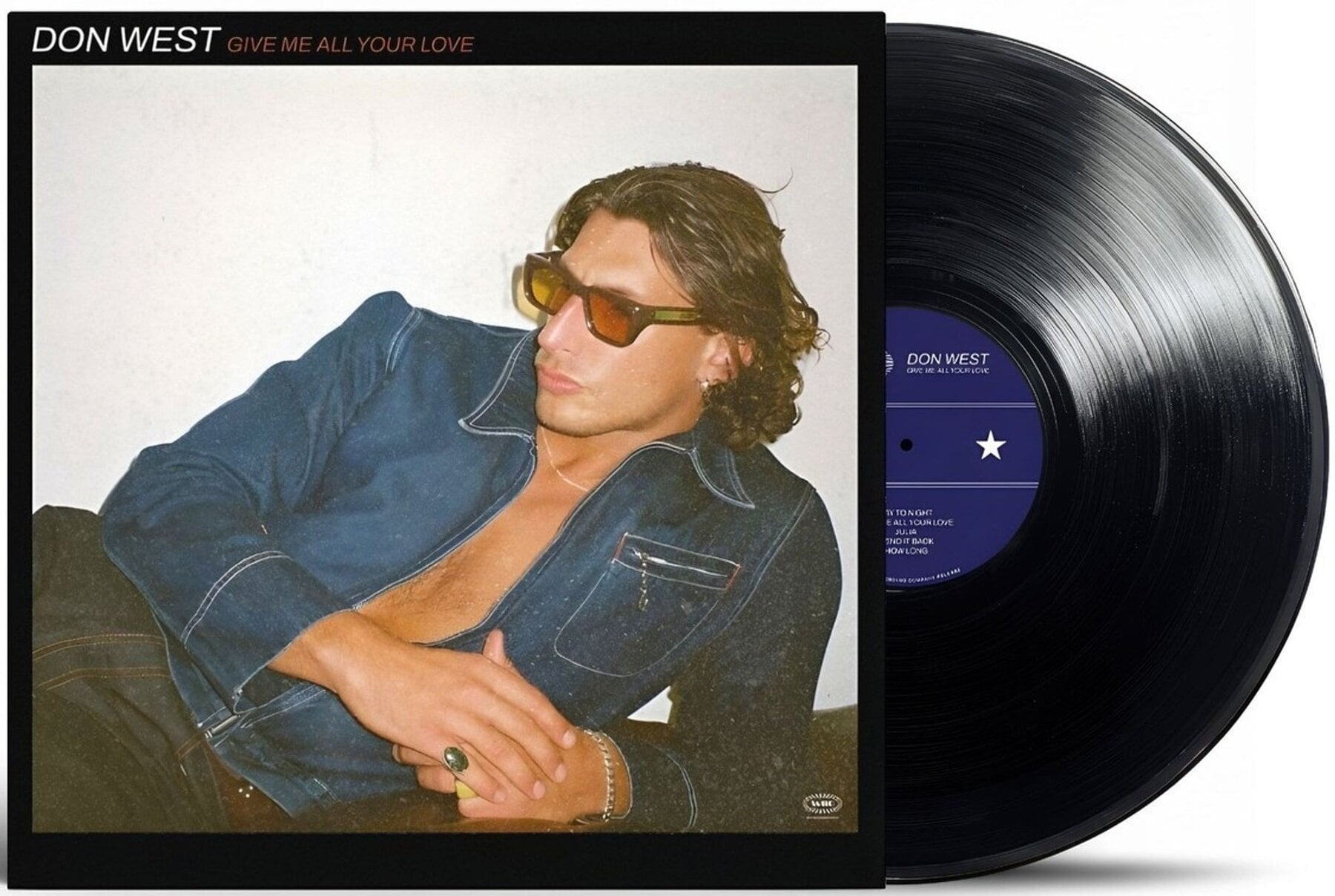 Vinilinė plokštelė Don West - Give Me All Your Love (LP)
