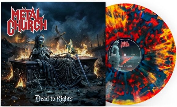 Vinylplate Metal Church - Dead To Rights (Limited Edition) (Multicolour Splatter Coloured) (LP) - 1