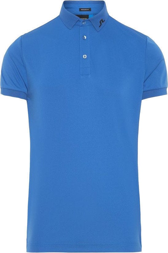 Koszulka Polo J.Lindeberg KV Reg TX Jersey Koszulka Polo Do Golfa Męska Blue L