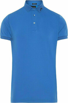 Polo Shirt J.Lindeberg KV Reg TX Jersey Mens Polo Shirt Blue L - 1