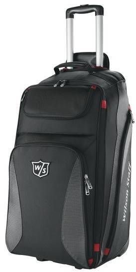 Suitcase / Backpack Wilson Staff Wheeled Black/Silver