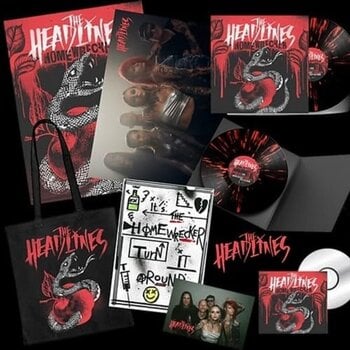 LP plošča The Headlines - Homewrecker (Special Edition) (Red/Black Splatter Coloured) (LP + CD) - 1