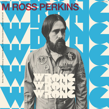 LP deska M Ross Perkins - Wrong Wrong Wrong (Red Translucent Coloured) (7") - 1