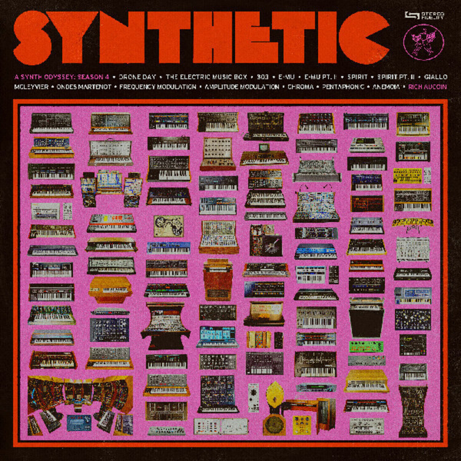 Schallplatte Rich Aucoin - Synthetic - A Synth Odyssey: Season 4 (LP)