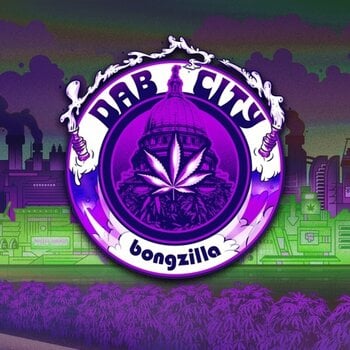 Δίσκος LP Bongzilla - Dab City (Limited Edition) (Purple Merge /Side A/B White/Green Coloured) (2 LP) - 1