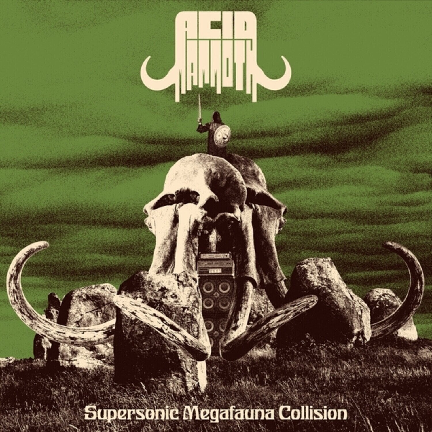 Disco in vinile Acid Mammoth - Supersonic Megafauna Collision (Limited Edition) (Red Coloured) (LP)