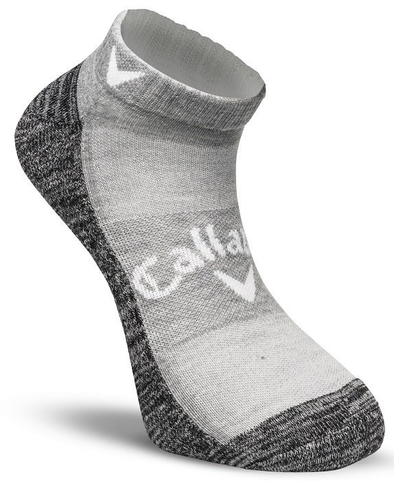 Socks Callaway Mens Tour Opti-Dry Low Grey L/XL