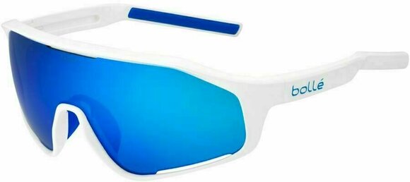 Cycling Glasses Bollé Shifter Shiny White/Brown Blue Cycling Glasses - 1