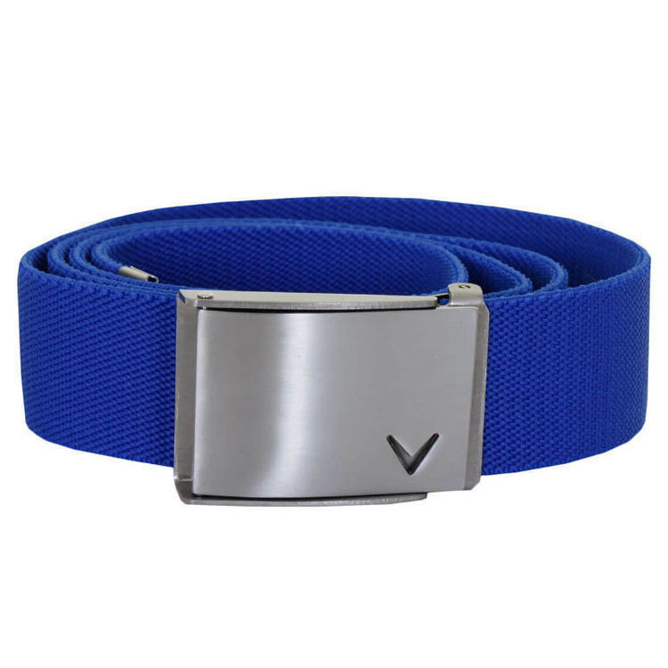 Belt Callaway Cut-To-Fit Stretch Webbed Belt Lapis Blue