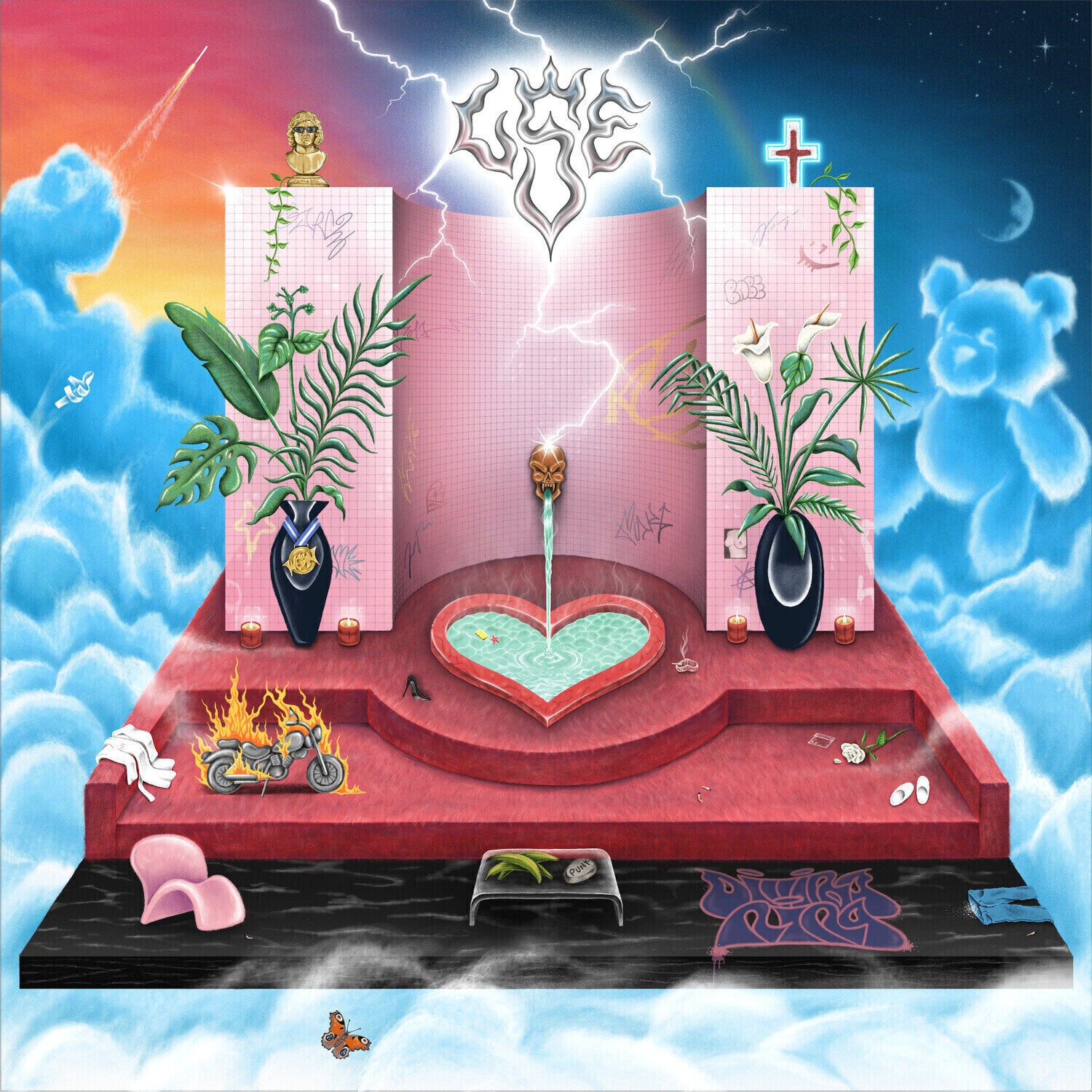 LP plošča Divino Niño - Last Spa On Earth (Limited Edition) (Pink Coloured) (LP)