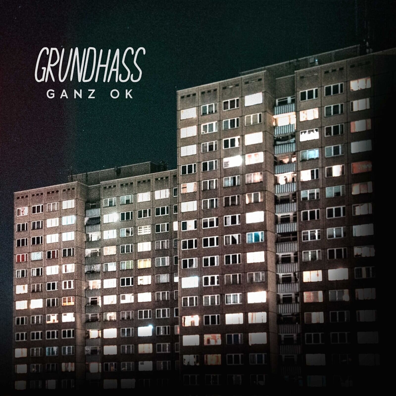 Vinylplade Grundhass - Ganz OK (Clear Coloured) (LP)