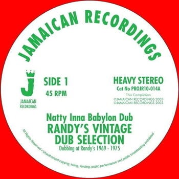 Disco in vinile Various Artists & A - Randy's Vintage Dub Selection (10") (LP) - 1