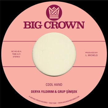 LP plošča Derya Yıldırım & Grup Şimşek - Cool Hand / Yakamoz (Limited Indie Edition) (7") - 1