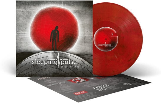 Disco in vinile Sleeping Pulse - Under The Same Sky (Limited Edition) (Reissue) (Red/Black Marbled Coloured) (LP) - 1