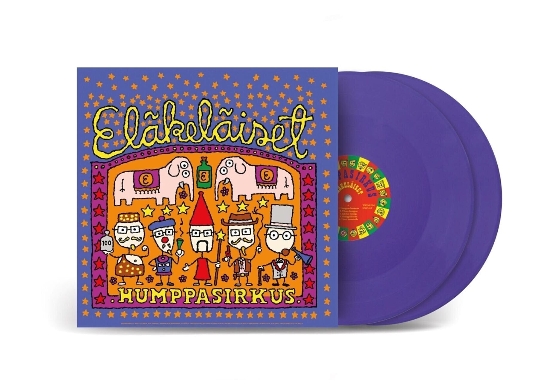 Disc de vinil Eläkeläiset - Humppasirkus (Reissue) (Purple Coloured) (2 LP)