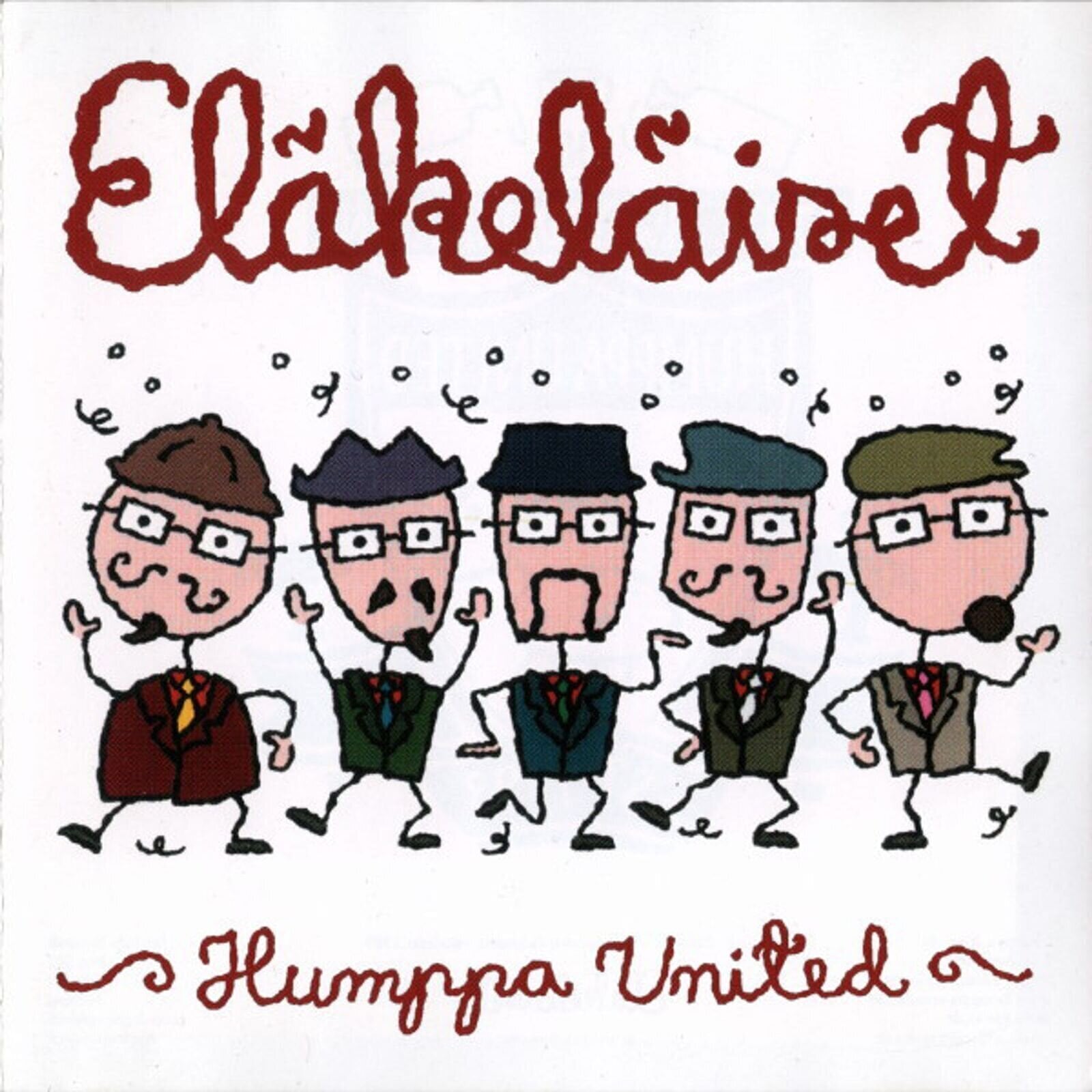 Disco in vinile Eläkeläiset - Humppa United (Reissue) (White Coloured) (2 LP)