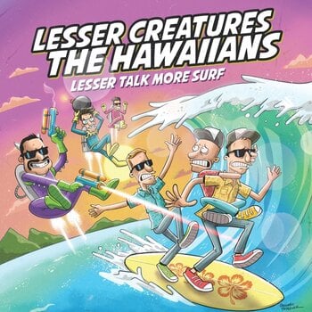 LP platňa The Hawaiians - Less Talk, More Surf (One Sided Cv) (Onesided Coloured) (LP) - 1