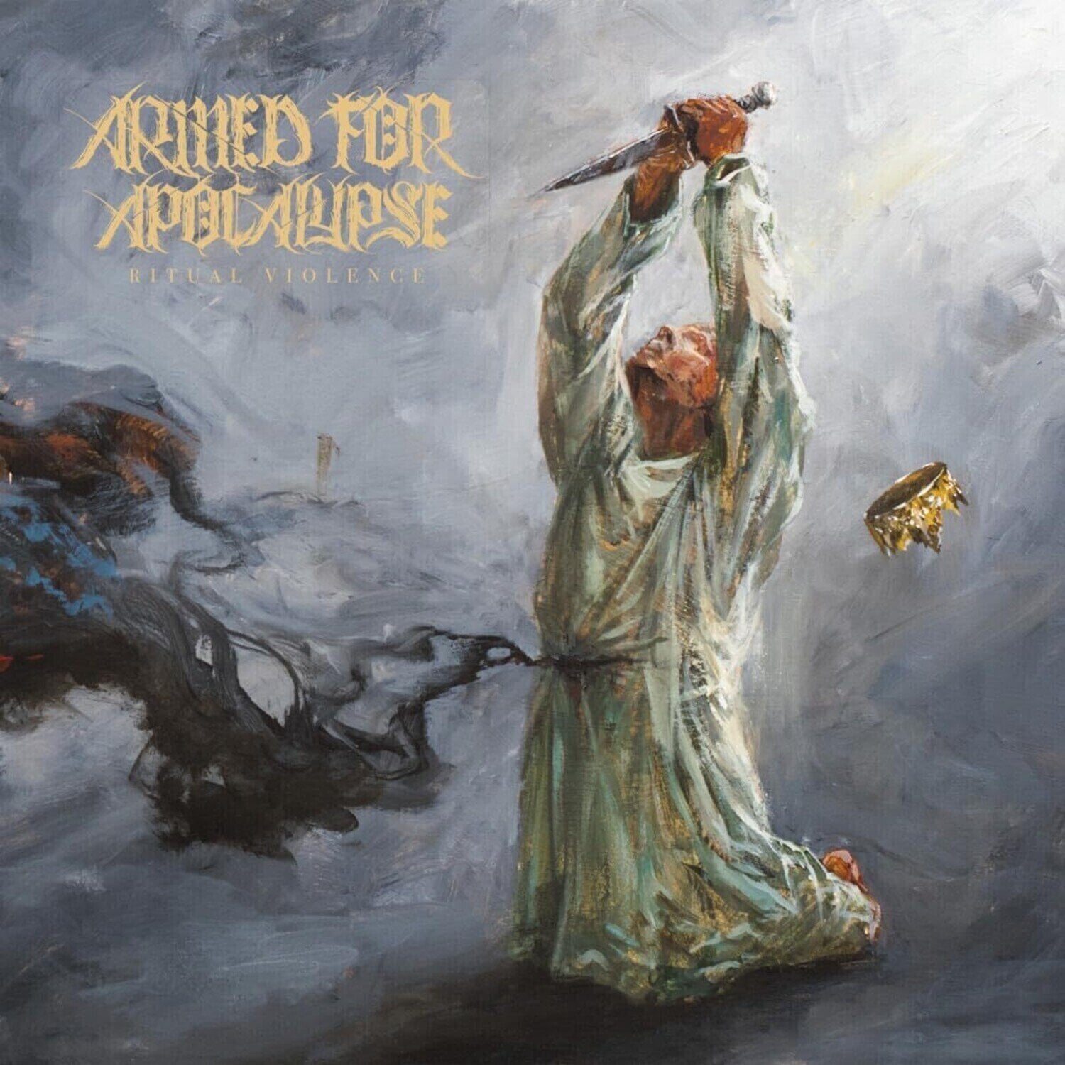 LP plošča Armed For Apocalypse - Ritual Violence (Limited Edition) (Transparent Blue/Black Splatter Coloured) (LP)