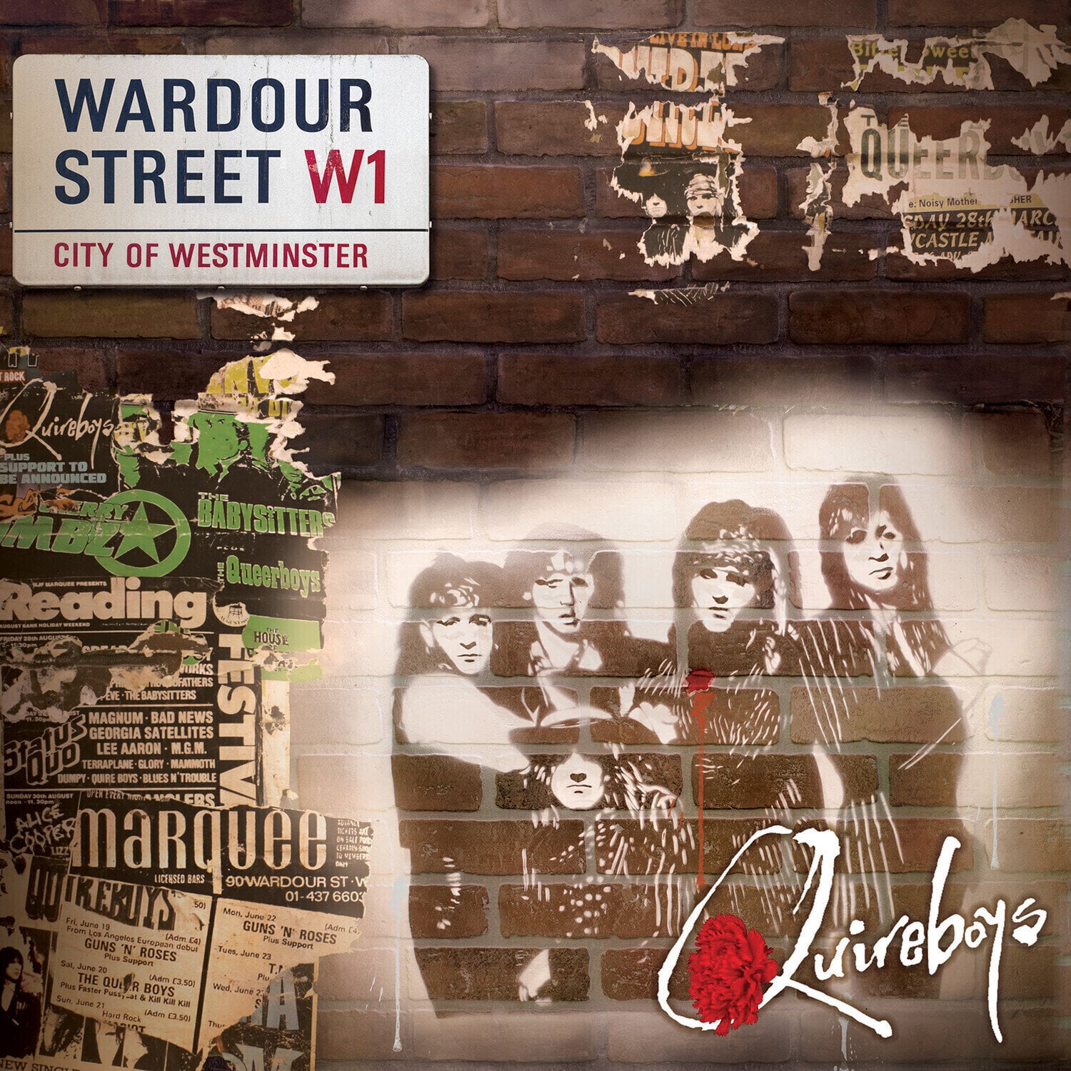 Disco de vinil The Quireboys - Wardour Street (Coloured) (LP)