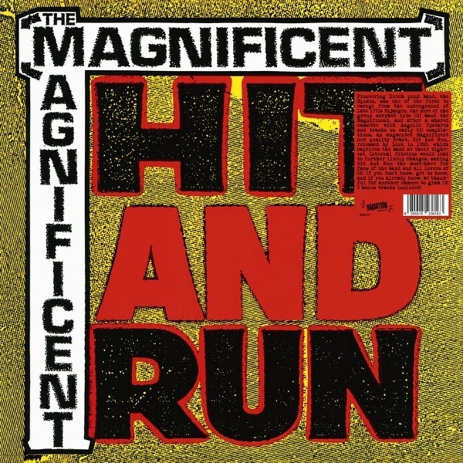 LP plošča The Magnificent - Hit And Run (Limited Edition) (Red Coloured) (LP)