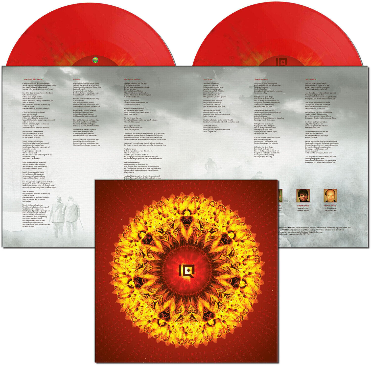 Vinyl Record IQ - The Seventh House (Limited Edition) (Red Splatter Coloured) (2 LP)