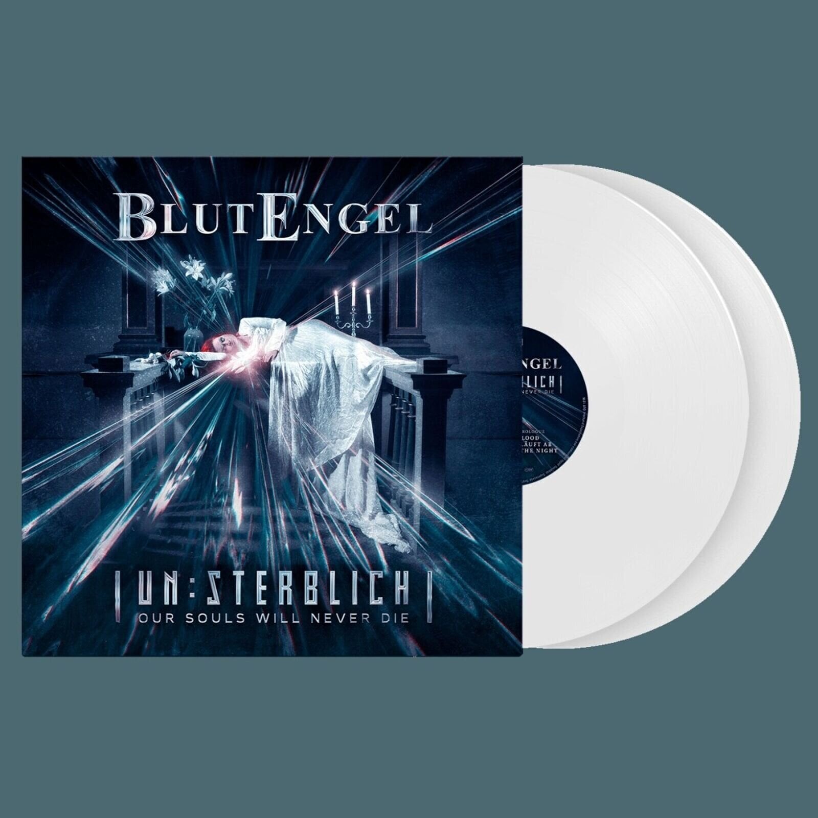 Disco in vinile Blutengel - Un:Sterblich (Limited Edition) (White Coloured) (2 LP)