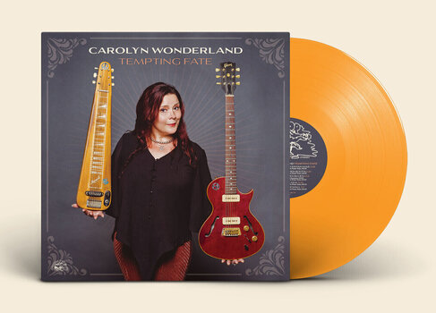 LP deska Carolyn Wonderland - Tempting Fate (Translucent Orange Coloured) (LP) - 1