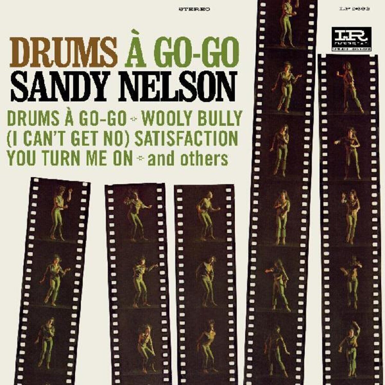 Schallplatte Sandy Nelson - Drums A Go-go (Reissue) (Green Coloured) (LP)