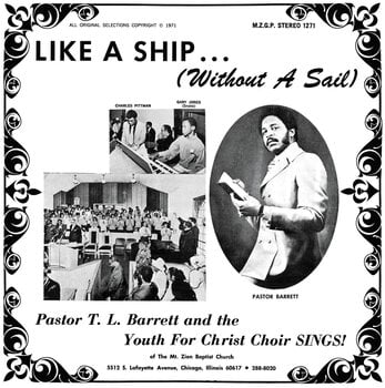 Schallplatte Pastor T. L. Barrett & The Youth For Christ Choir - Like A Ship... (Reissue) (Coloured) (LP) - 1