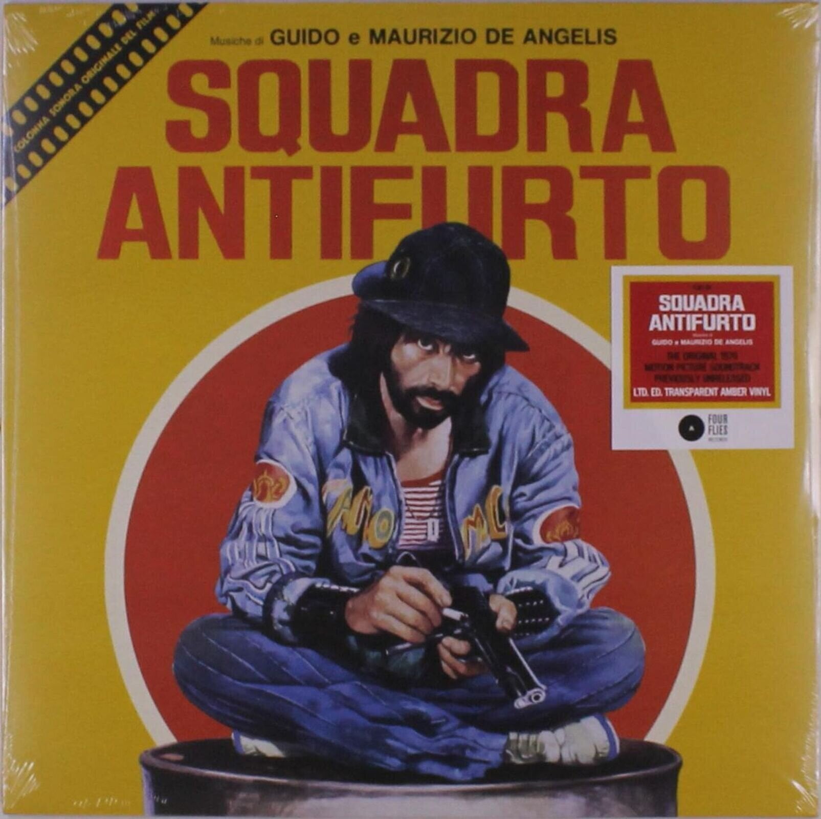 Грамофонна плоча Guido And Maurizio De Angelis - Squadra Antifurto (Limited Edition) (Transparent Amber Coloured) (LP)