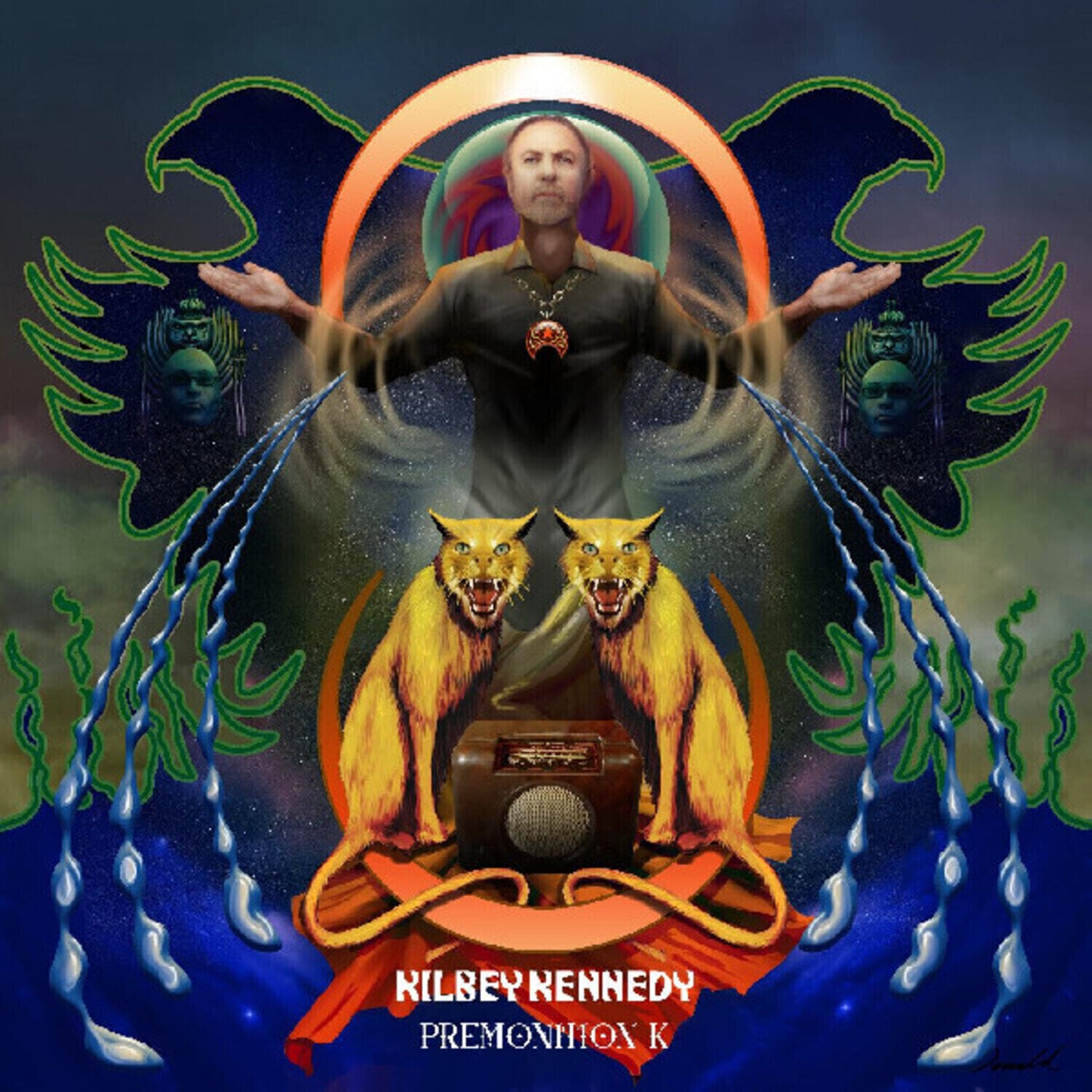 Грамофонна плоча Steve Kilbey & Martin Kennedy - Premonition K (Limited Edition) (Orange Coloured) (LP)