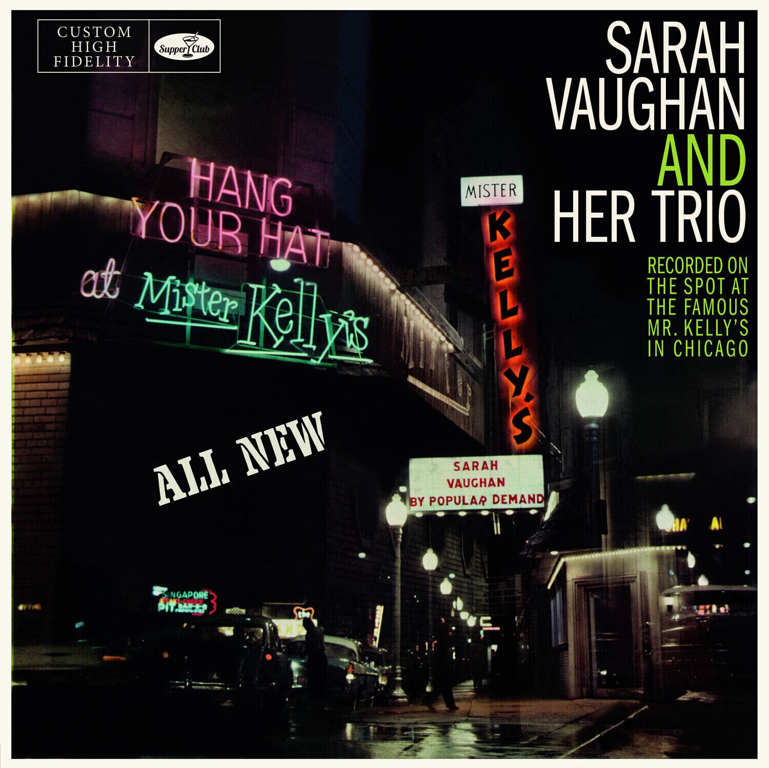 LP deska Sarah Vaughan And Her Trio - At Mister Kelly's (Limited Edition) (180 g) (LP)