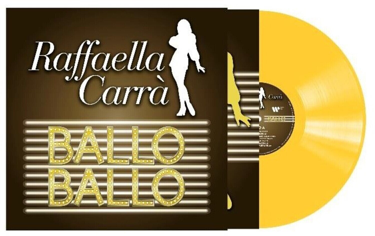 LP Raffaella Carrà - Ballo Ballo (Yellow Coloured) (180 g) (LP)