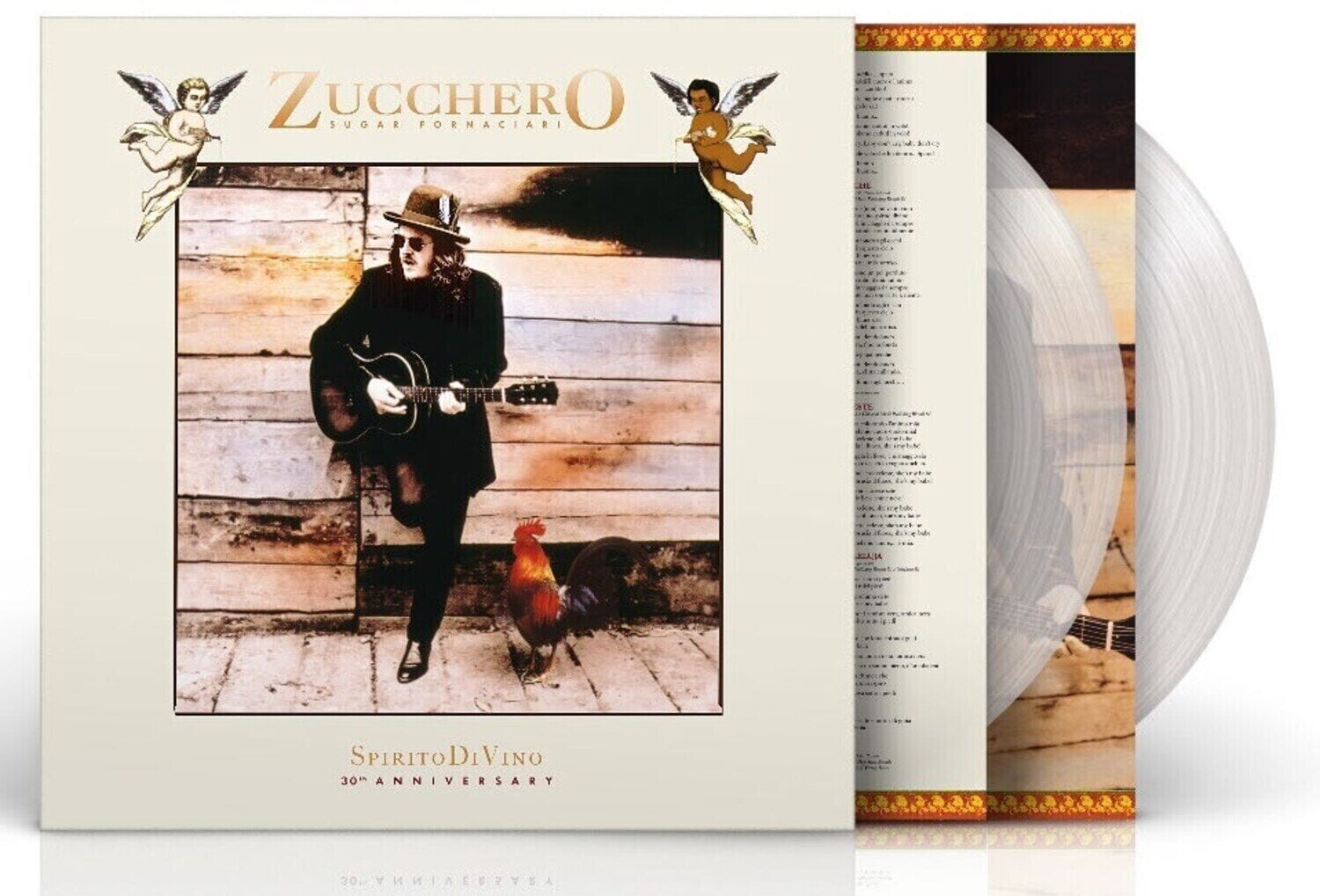 LP ploča Zucchero - Spirito Di Vino (30th Anniversary) (Crystal Clear Coloured) (2 LP)