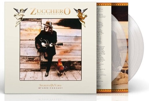 LP ploča Zucchero - Spirito Di Vino (30th Anniversary) (Crystal Clear Coloured) (2 LP) - 1