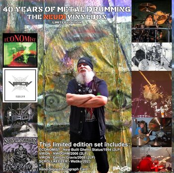 Disco de vinil Various Artists & A - 40 Years Of Metal Drumming (Limited Edition Box Set) (7 LP) - 1