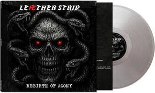 Disco de vinil Leæther Strip - The Rebirth Of Agony (Limited Edition) (Opaque Silver Coloured) (LP)