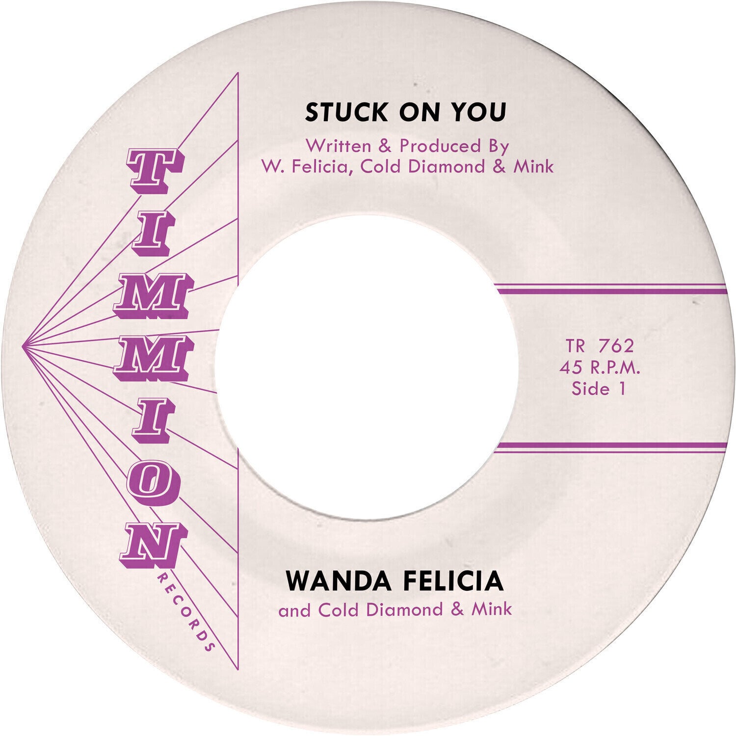 LP deska Wanda Felicia & Cold Diamond & Mink - Stuck On You (7")