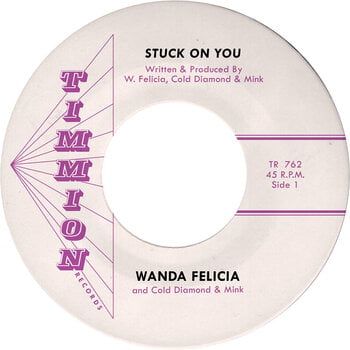 LP deska Wanda Felicia & Cold Diamond & Mink - Stuck On You (7") - 1