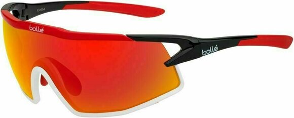 Óculos de ciclismo Bollé B-Rock Shiny Black Phantom Brown Red - 1