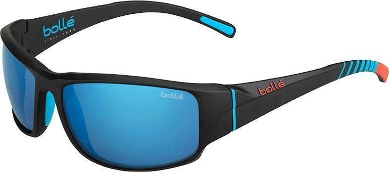 Óculos de ciclismo Bollé Keelback Matte Black Bahamas Polarized Off