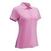 Camiseta polo Callaway Solid Girls Polo Shirt Fuchsia Pink S